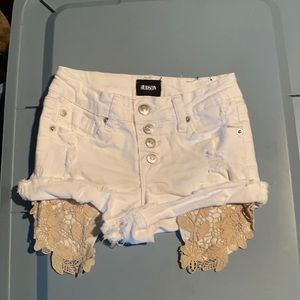 Girl's Cut-Off Denim Shorts